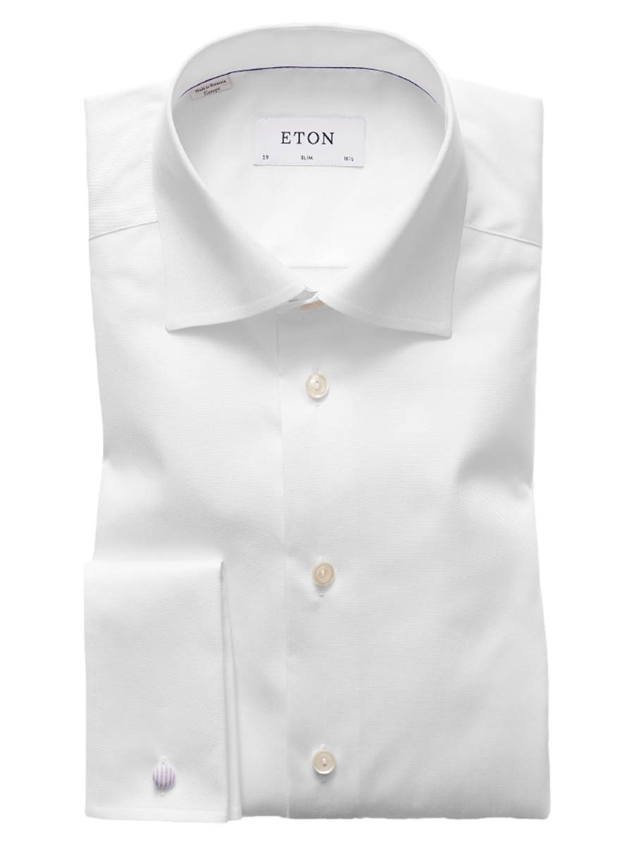 Eton "Dobbelt Manchet" Slim fit Skjorte